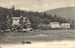 VINTAGE POSTCARD Drill House forestiere of Slow Drome