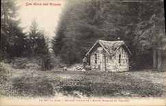CPA Foret Cols des Vosges Le col du Page Refuge forestier Entre Bussang et Ventron 