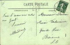 CPA Bateau Paquebot France de la Cie Generale Transatlantique 