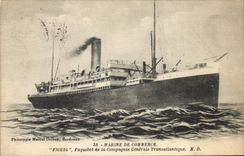 CPA Bateau Marine de commerce Figuig Paquebot