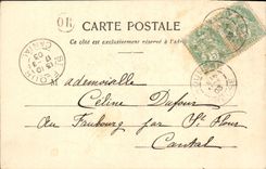 VINTAGE POSTCARD Fantasy Woman the daisy Militaria Soldier