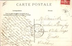 VINTAGE POSTCARD Goat the gardeuse one of goats Folklore