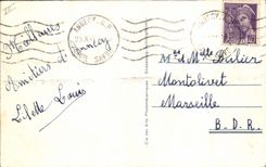 VINTAGE POSTCARD Goat Savoy