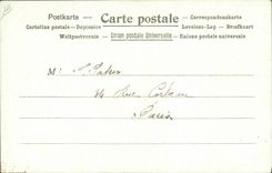 VINTAGE POSTCARD Goat the post office in Greece