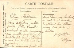 VINTAGE POSTCARD Fantasy Illustrator Paris Public garden Montholon Publicity Hahn Oil the treasure of the hair Hairdresser