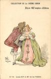 CPA Fantaisie Illustrateur Lami Collection de la Creme Simon Louis XIV et Mlle de la Valliere 