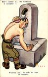 VINTAGE POSTCARD Militaria Fantasy
