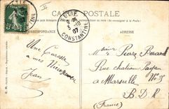 VINTAGE POSTCARD Militaria Fantasy With the canteen