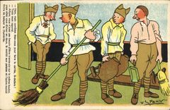 CPA Fantaisie Militaria Spahn