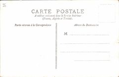 VINTAGE POSTCARD Militaria Fantasy To eat