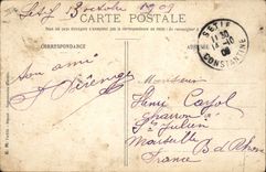 CPA Fantaisie Militaria Aux patates