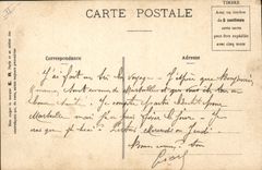 VINTAGE POSTCARD Fantaisie Militaria One has fun with the canteen