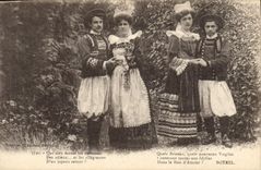CPA Folklore Botrel Danse 