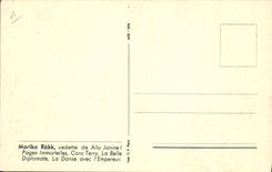 CPM Cinema Marika Rokk 