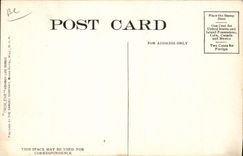 VINTAGE POSTCARD Far West Cow Servant boy John Jones