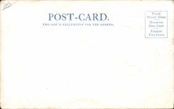 VINTAGE POSTCARD Far West Cow Servant boy cupid in camp Indians