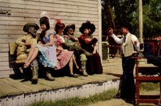 CPM Far West Cow Boy Handsome Brady and Whiskey Bill Knott's Berry Ghost Town Buena Park California