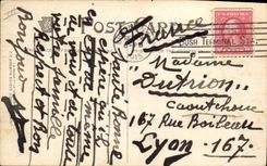 VINTAGE POSTCARD Far West Cow Servant boy I amndt waiting for your answer