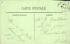 VINTAGE POSTCARD Auvergne Tobacco a good catch Folklore