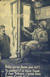 CPA Tabac Poilu Militaria 