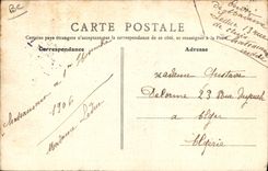 La POSTAL Tabac Chateauroux de la VENDIMIA fabrica la TAPA de los trabajadores de los tabacos de la salida