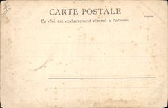 Taladro de Córcega de la POSTAL de la VENDIMIA de Aitone Córcega los forestieres de las casas
