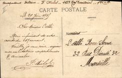 VINTAGE POSTCARD Holy Drill Die the Vosges House forestiere of Molieres