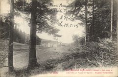 CPA Foret Ballon d'Alsace Arrivee au Plain du Canon Maison forestiere 