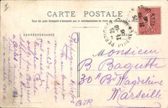 VINTAGE POSTCARD Pyrenees Drill Canigou the drill of Balato and the House forestiere