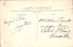 Taladro de Córcega de la POSTAL de la VENDIMIA de Aitone Córcega el forestiere de la casa