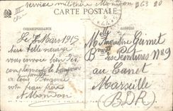 VINTAGE POSTCARD Drill Collars of the Vosges House forestiere of Praye between Moussey and the collar of Praye while going in Donon