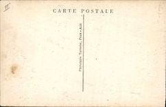 VINTAGE POSTCARD Drill the black Mountain the entry of the park House forestiere