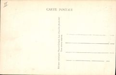 VINTAGE POSTCARD Drill Lake Issarles the house of the guard at the edge of water and in the content the hill of Tourel