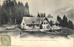 VINTAGE POSTCARD Massive Drill of Large Chartreuse House forestiere of the charmettes