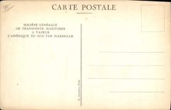 VINTAGE POSTCARD Boat Steamer SGTM Florida