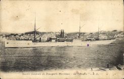 CPA Bateau Paquebot la France