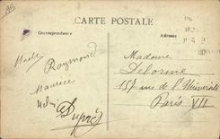 VINTAGE POSTCARD Bateau St Nazaire a launching with the building sites of the Loire armours It France has leaves the hold