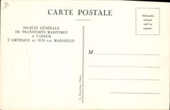 CPA Bateau Paquebot Florida SGTM Fumoir des 1eres classes