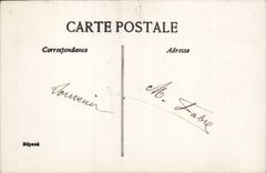 VINTAGE POSTCARD Fantasy Woman weddings of Sleeve-board Man