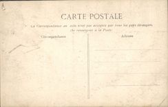 VINTAGE POSTCARD Ours Raw of the Seine Paris Botanical garden Martin tells his sorrows January 1910