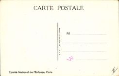 CPA Fantaisie Illustrateur Le Sourt Semaine nationale de l'enfance les canards et la tortue