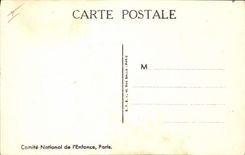 CPA Fantaisie Illustrateur Le Sourt Semaine nationale de l'enfance Le loup et l'agneau