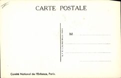 CPA Fantaisie Illustrateur Le Sourt Semaine nationale de l'enfance Les canards et la tortue