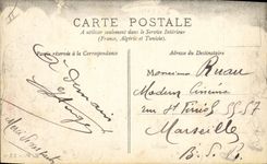 VINTAGE POSTCARD Militaria Fantasy the beating of the glazes