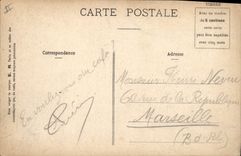 CPA Fantaisie Militaria Au jus 