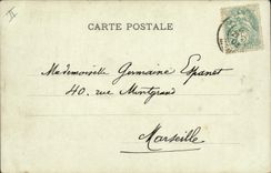 VINTAGE POSTCARD Militaria Fantasy the procession Horse