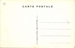 Vuelta de Militaria de la fantasía de la POSTAL de la VENDIMIA de la ondulación permanente