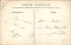 VINTAGE POSTCARD Militaria Fantasy Started from brushes