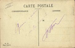 CPA Fantaisie Militaria Exercice de nuit 