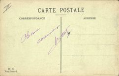 VINTAGE POSTCARD Militaria Fantasy Zero tomorrow amtin Chein